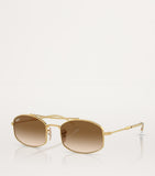 Ray-Ban metal RB3719 sunglasses with double bridge - British product