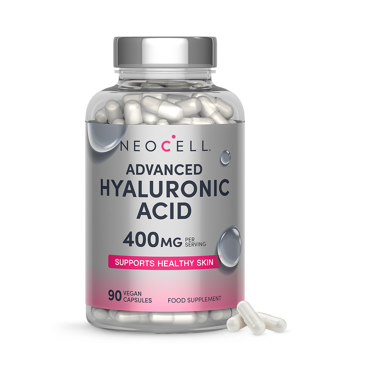 Neocell hyaluronic acid supplement 400mg 90 capsules, UK version