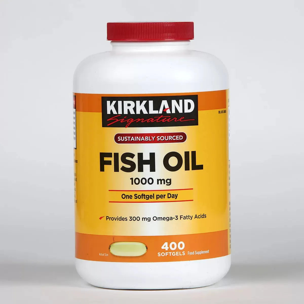 Kirkland Signature Fish Oil &amp; Omega 3, 400 Count