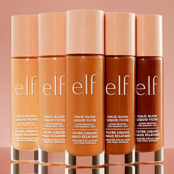 e.l.f. Halo Glow liquid filter highlighter medium - British product