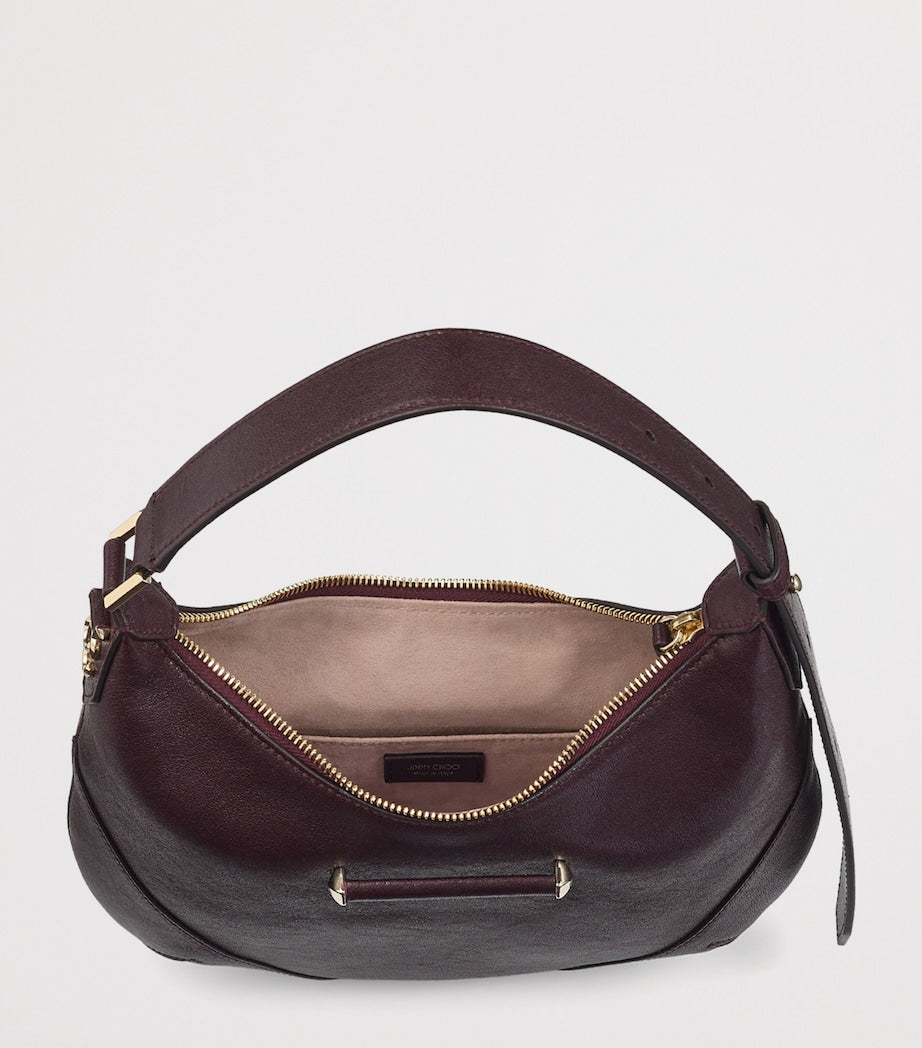 Jimmy Choo Small Bar leather shoulder bag (British brand)