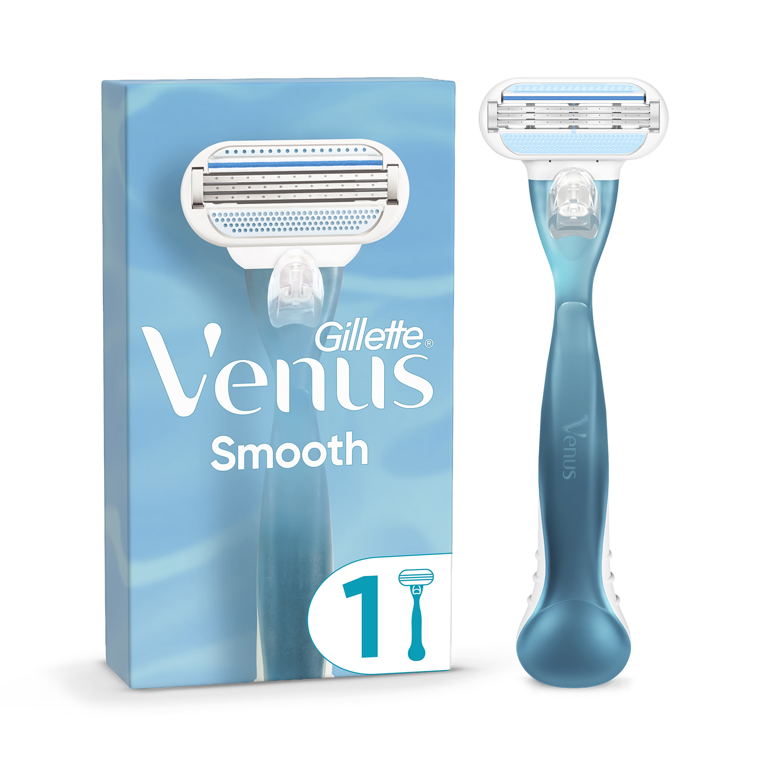 Venus Smooth women's razor refills, UK version