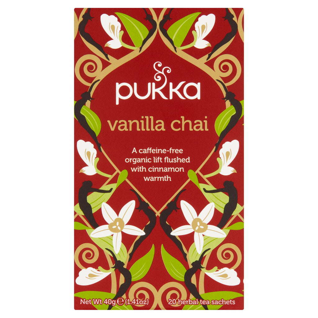 Pukka Organic Vanilla Chai Tea Bags x20 40g