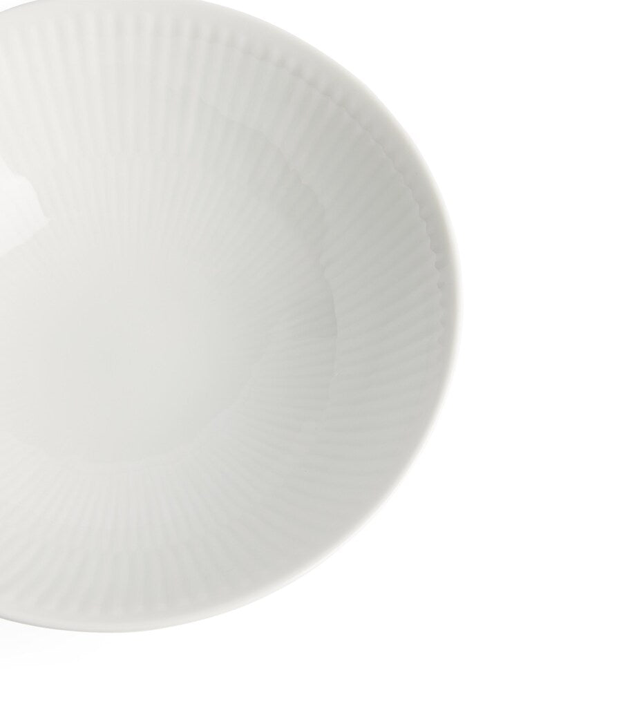 Royal Copenhagen white fluted bowls 15cm, imported from the UK