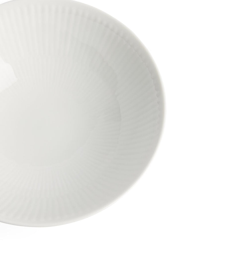 Royal Copenhagen white fluted bowls 15cm, imported from the UK