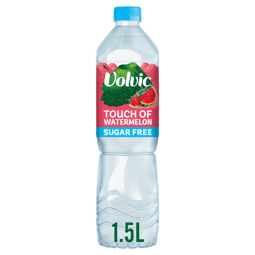 Volvic Touch of Fruit Sugar Free Watermelon Flavoured Water 1.5L