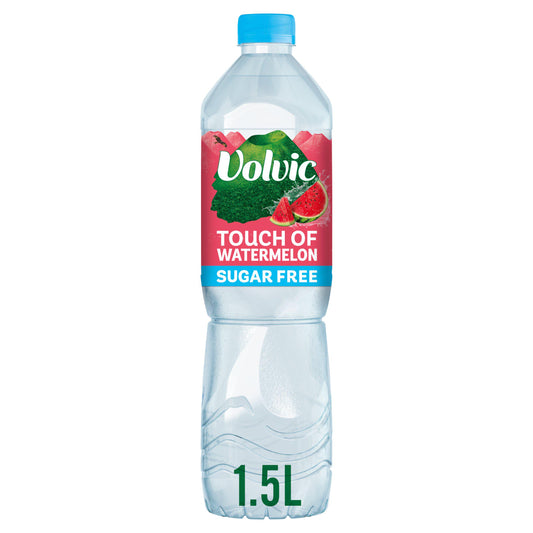 Volvic Touch of Fruit Sugar Free Watermelon Flavoured Water 1.5L