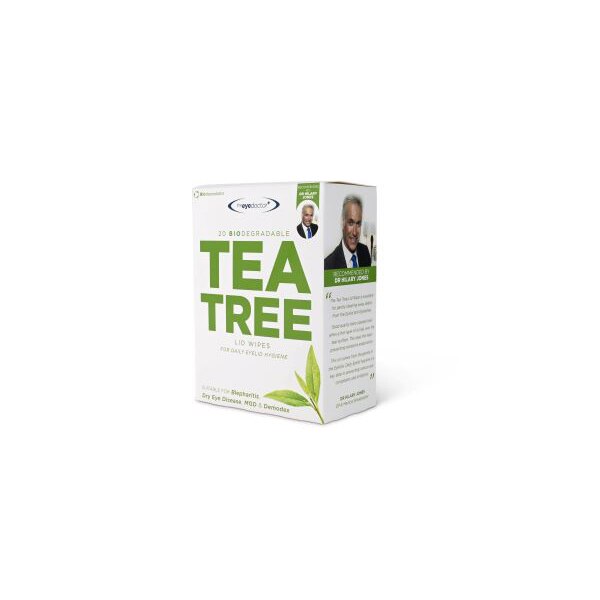 The Eye Doctor Tea Tree Lid Wipes for Blepharitis GOODS Superdrug   