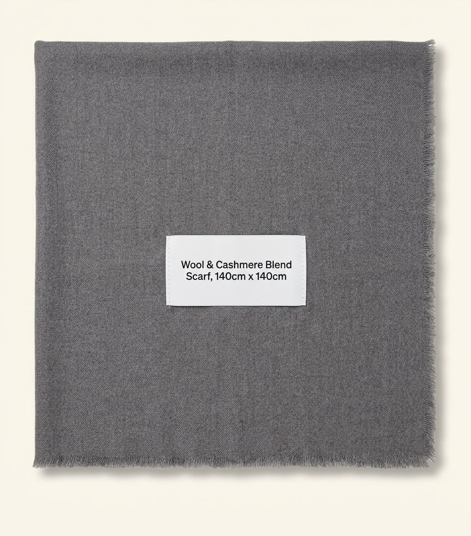 Burberry reversible check scarf wool-silk blend (British brand)