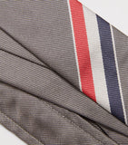 Thom Browne silk tie RWB stripe - British product