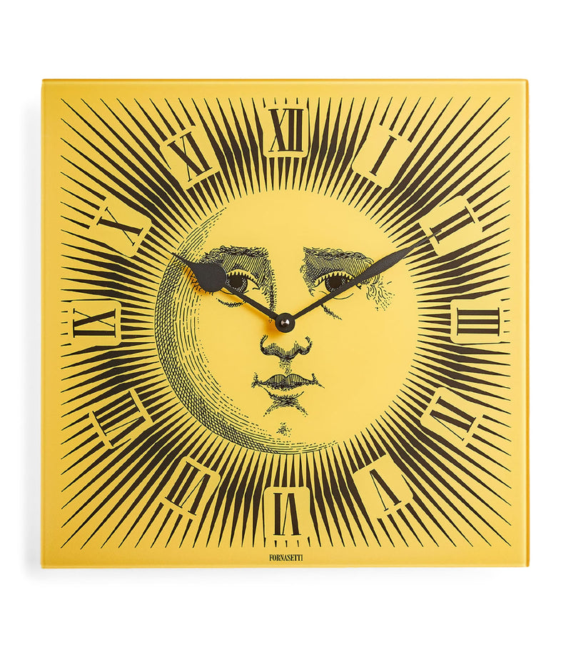 Fornasetti Sole wall clock - British product