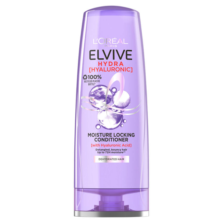 L'Oreal Elvive Hydra Hyaluronic Acid Conditioner Moisturising for Dehydrated Hair