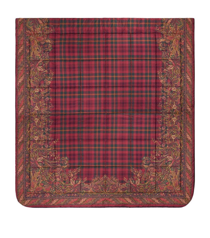 Etro cotton quilted Boyd duvet cover 270cm x 270cm - British product