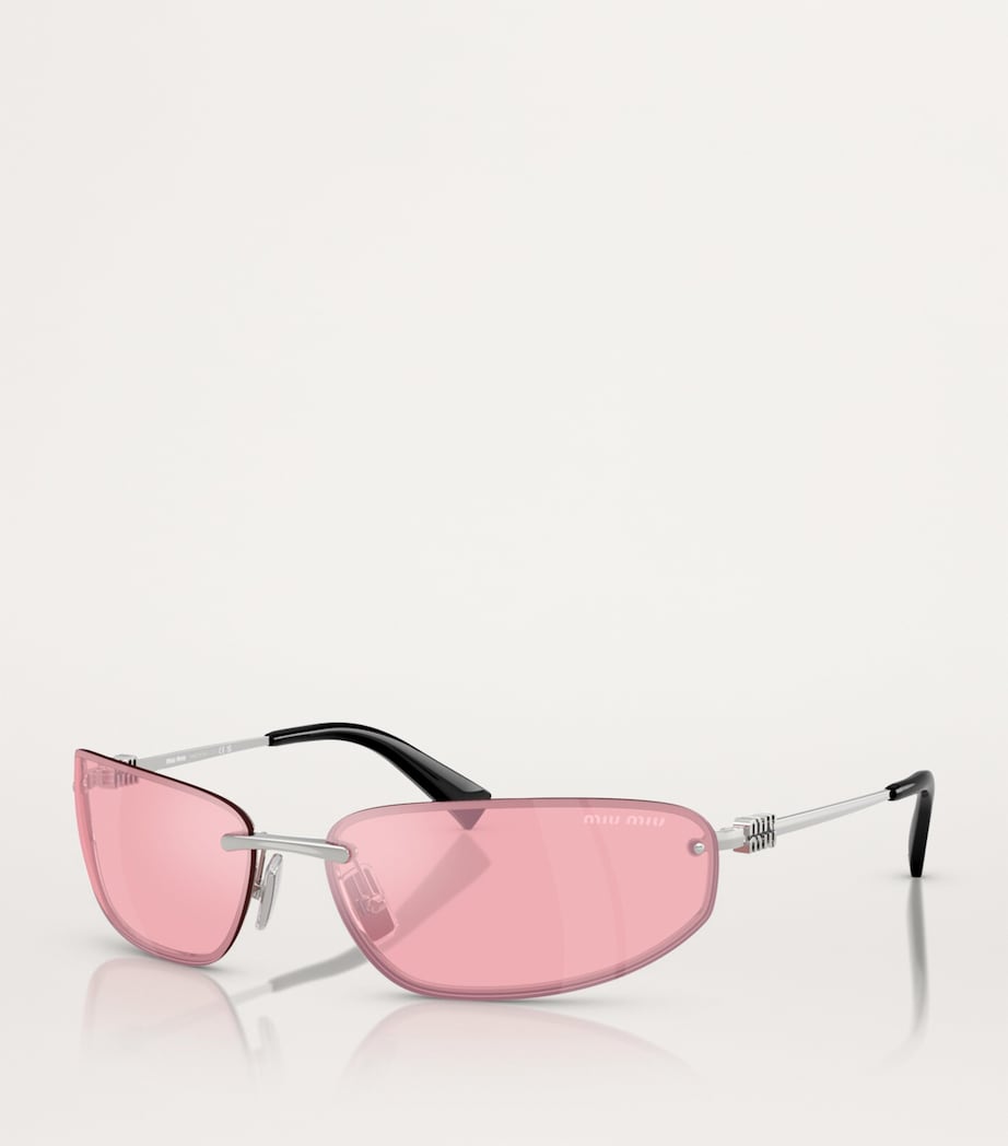 Miu Miu frameless metal sunglasses MUA50S (British brand)