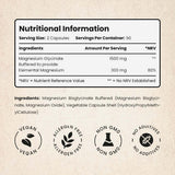 VitaBright Magnesium Glycinate 1500mg capsules, UK version