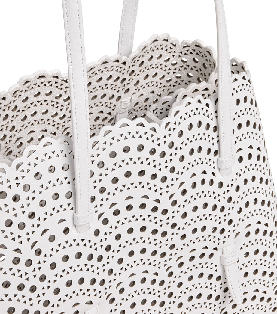 Alaïa Mina Vienne leather top handle bag, imported from the UK