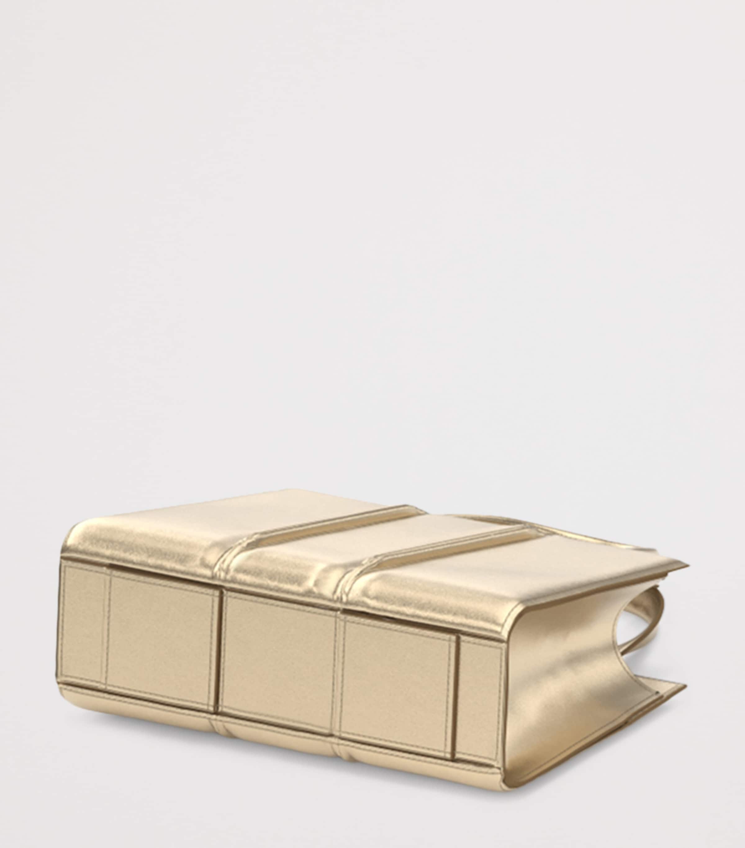Max Mara Whitney Bag metallic leather handbag (British brand)