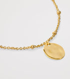 Monica Vinader gold vermeil Siren chain bracelet 15-19cm, imported from the UK