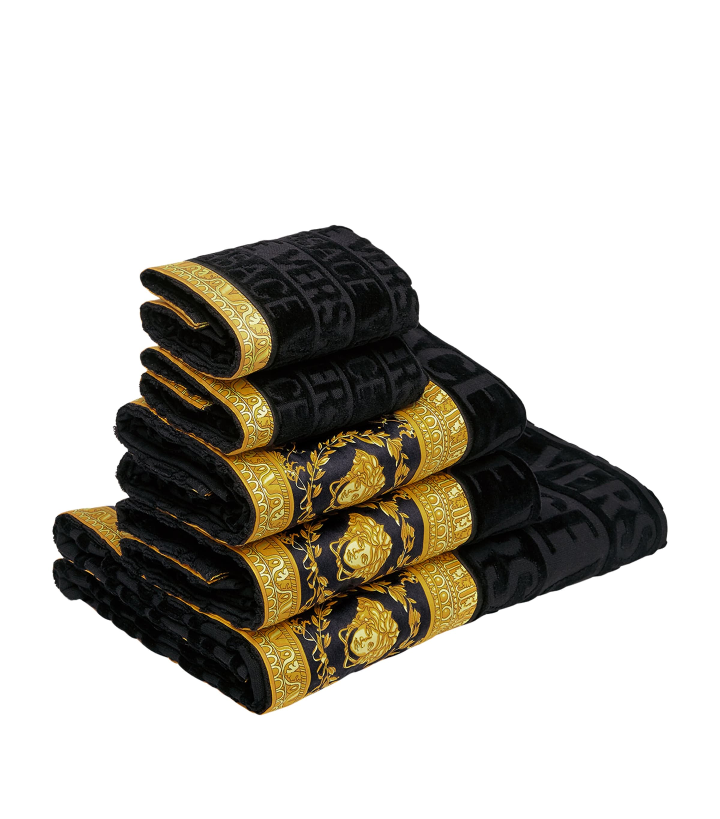 Versace Baroque Towels set of 5 (British brand)
