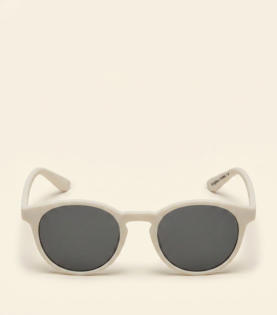 McQueen oval sunglasses with dark shades, UK version