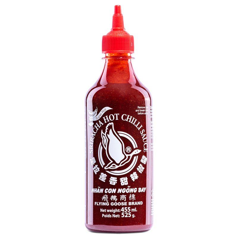 Flying Goose Sriracha hot chilli sauce Super Hot - British product