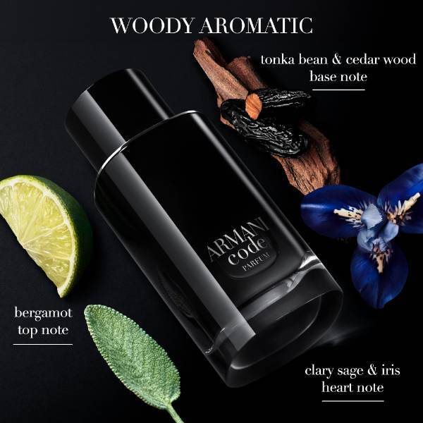 Giorgio Armani Code Le Parfum bottle 75ml , UK version