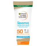 Garnier Ambre Solaire SPF 50+ Sensitive Advanced Sun Protection Cream 175ml GOODS Sainsburys   