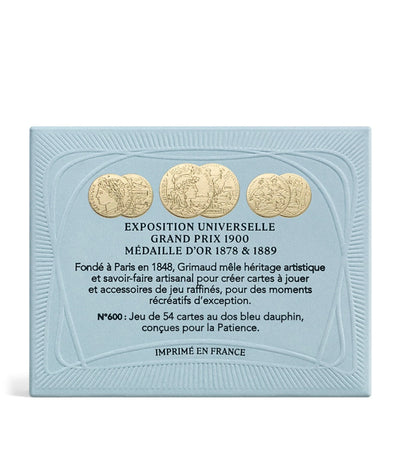Harrods Cartes de Patience Grimaud N°600 54 cartes - Achetez en ligne sur McGrocer