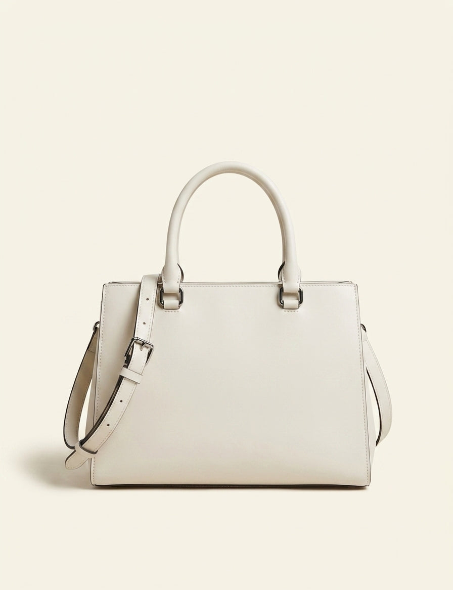 Prada belt-buckle leather handbag 23x32x11cm, UK version