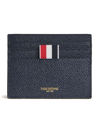 Harrods Thom Browne Leather Card Holder- Buy online at McGrocer