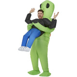 Smiffys inflatable alien abduction costume (British brand)