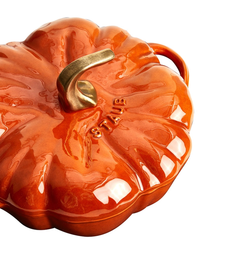 Staub cinnamon pumpkin cocotte 24cm, imported from the UK