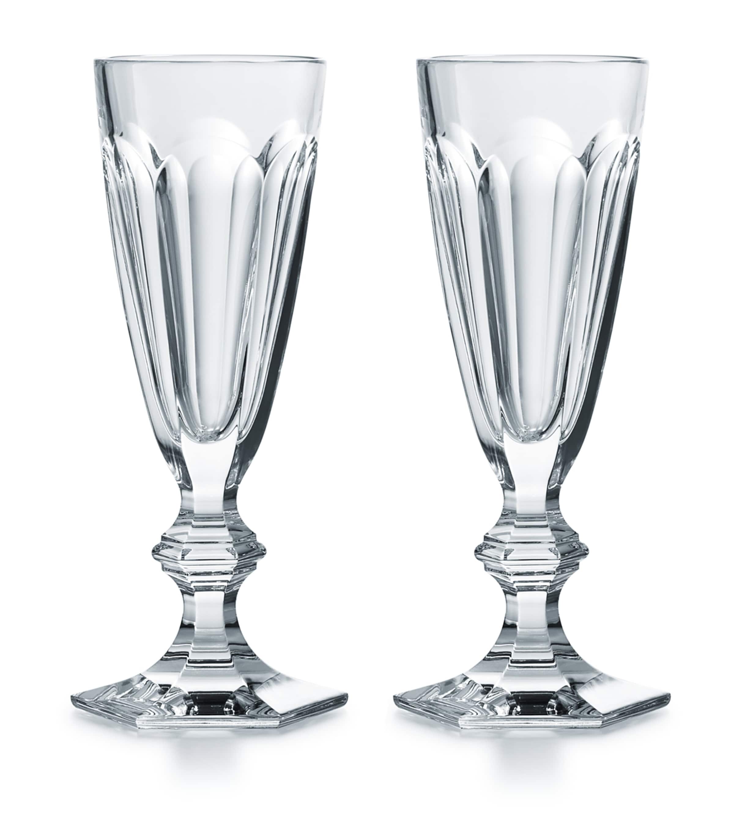 Baccarat Harcourt 1841 champagne flutes set of 2 - British product