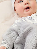 MORI cellular baby blanket biscuit brown 70x100cm, UK version