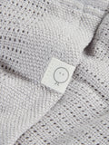 MORI cellular baby blanket biscuit brown 70x100cm, UK version