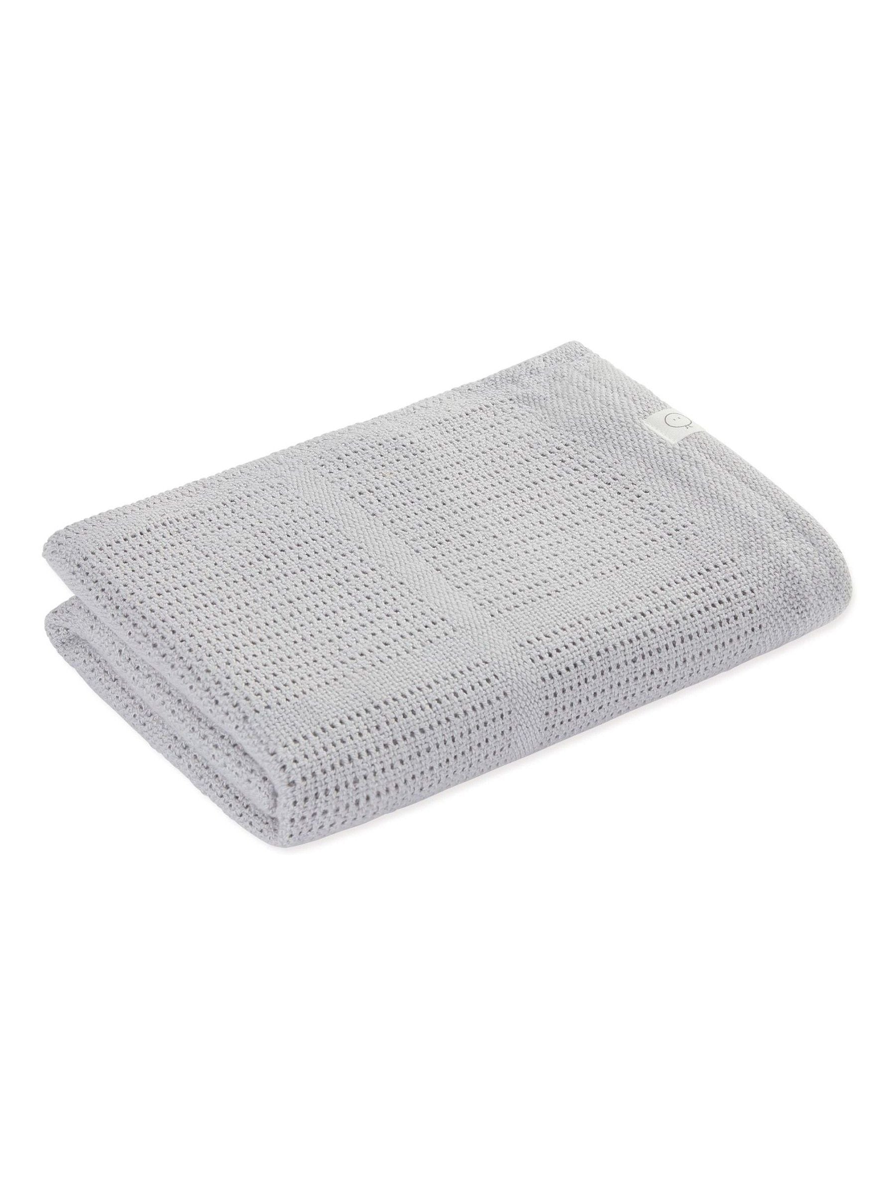 MORI cellular baby blanket biscuit brown 70x100cm, UK version