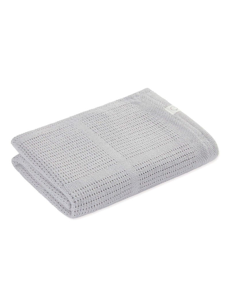 MORI cellular baby blanket biscuit brown 70x100cm, UK version