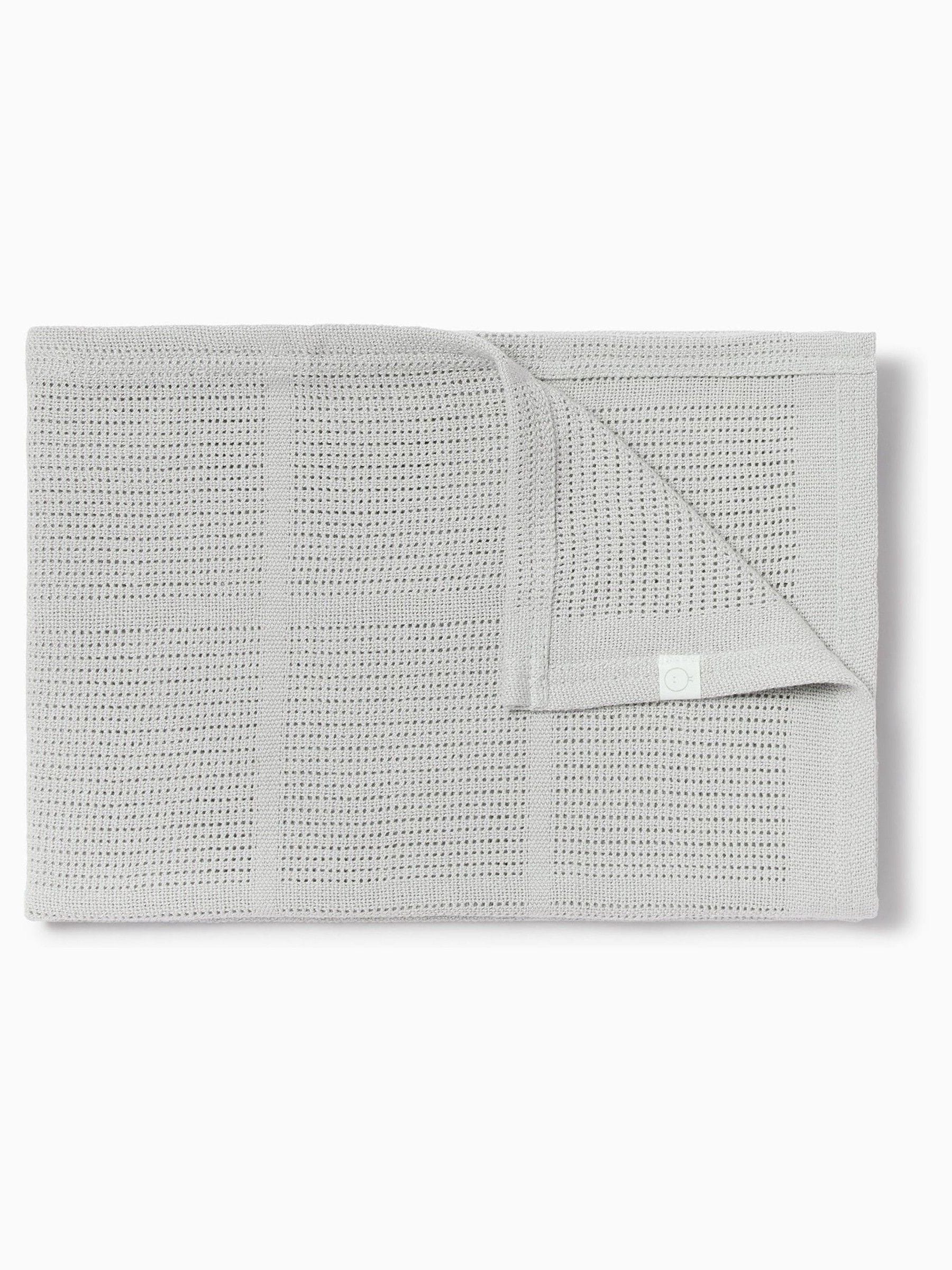 MORI cellular baby blanket biscuit brown 70x100cm, UK version