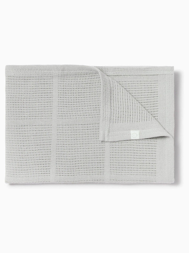 MORI cellular baby blanket biscuit brown 70x100cm, UK version