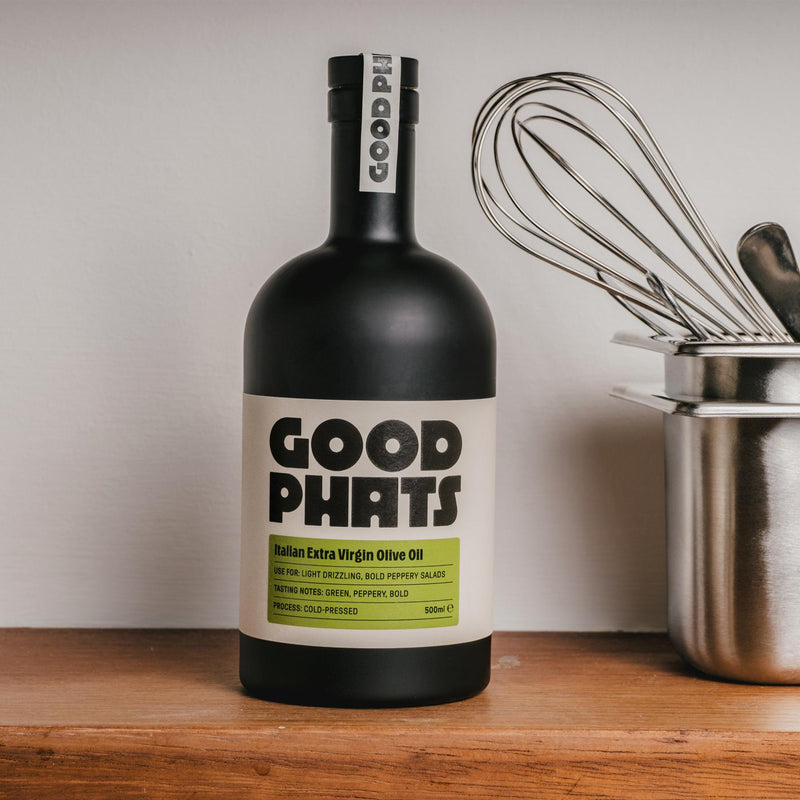 Good Phats Italian Extra Virgin Olive Oil, UK version