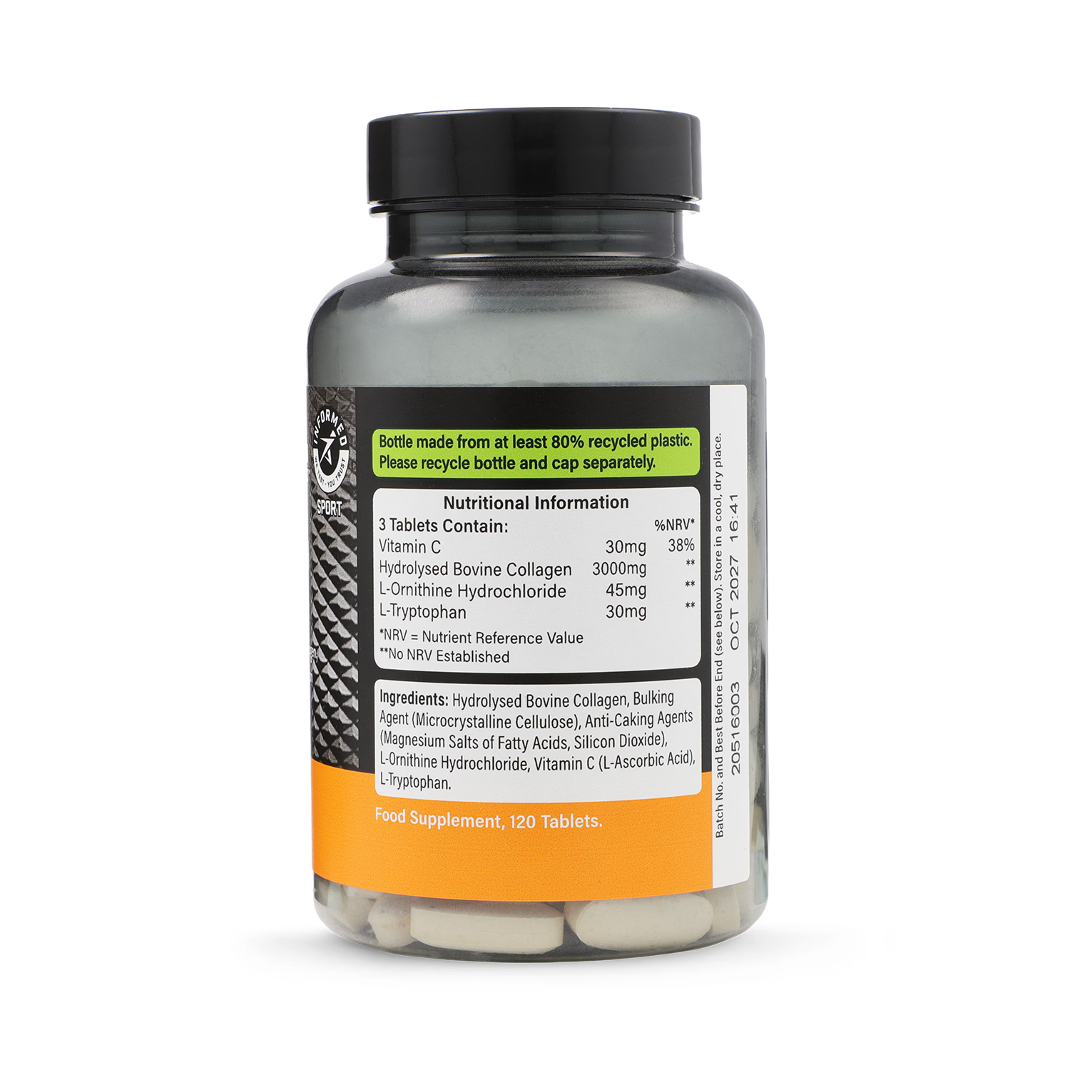 Precision Engineered Amino 1000mg 120 tablets, imported from the UK