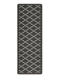 My Mat Silver Arbor diamond design large runner (British brand)