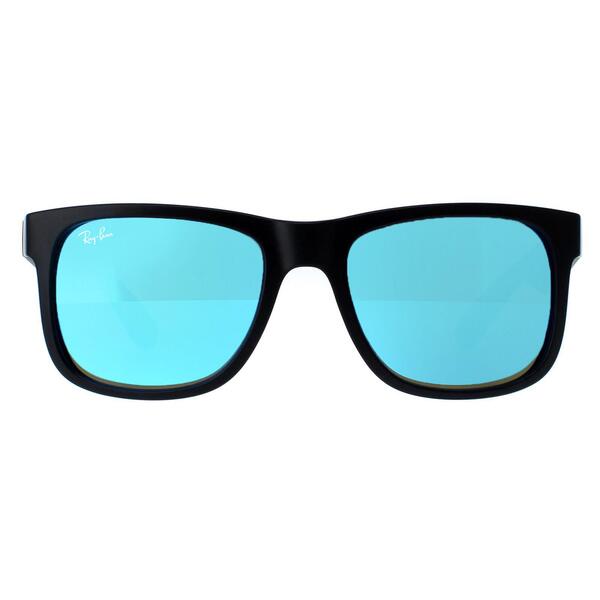 Ray-Ban sunglasses Justin 4165 black mirrored - British product