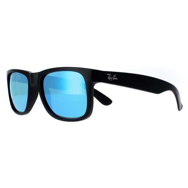 Ray-Ban sunglasses Justin 4165 black mirrored - British product
