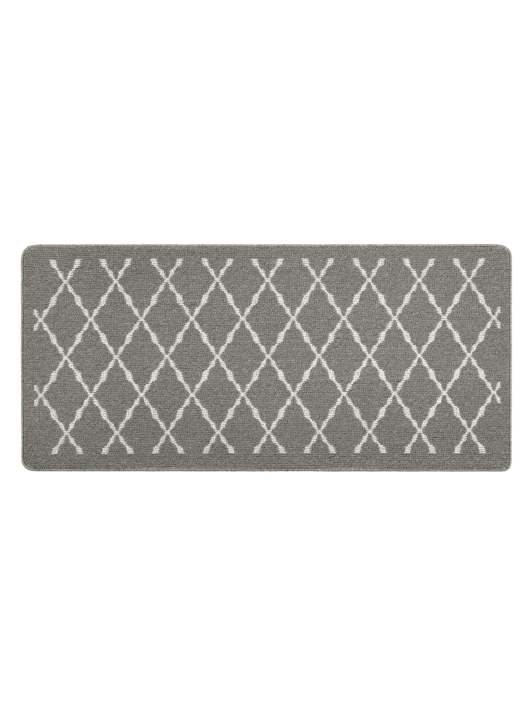 My Mat Silver Arbor diamond design large runner (British brand)
