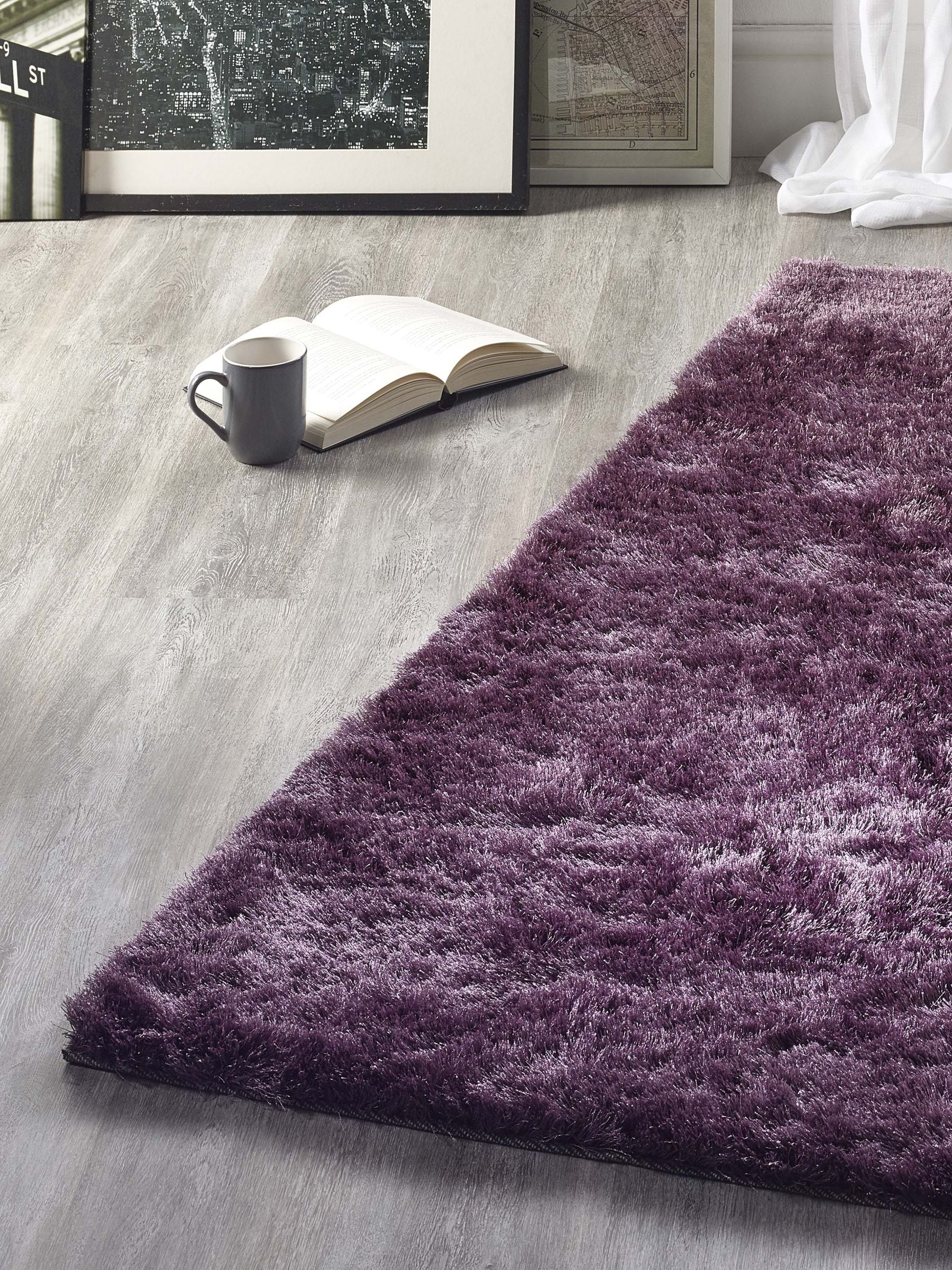 Origin Rugs Mauve Shimmer rug, UK version