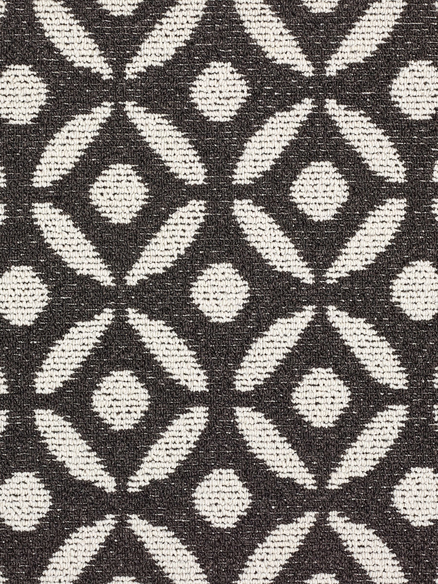 My Mat charcoal crescent small runner - British made, UK version