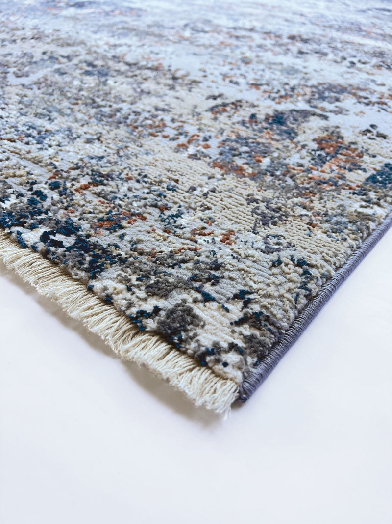 Origin Rugs Arabesque multi rug distressed vintage design, imported from the UK