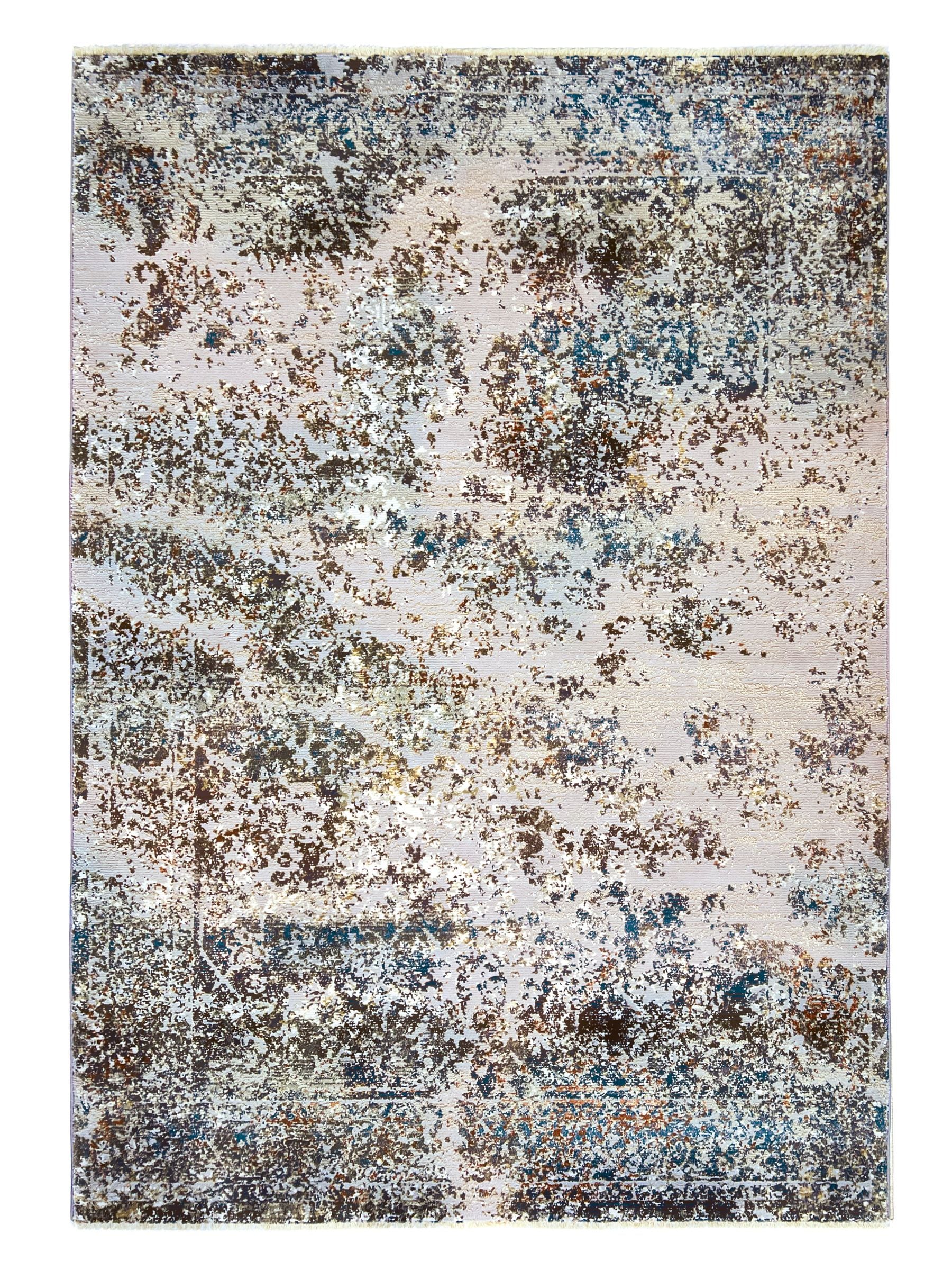 Origin Rugs Arabesque multi rug distressed vintage design, imported from the UK