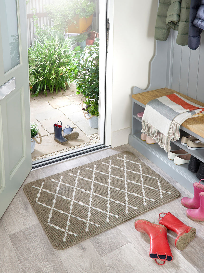 My Mat Stone Arbor small doormat with nonslip backing, UK version